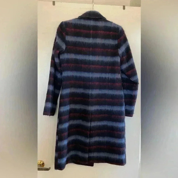 BCBGeneration Double-Breasted Plaid Coat, Created for Macy's - Picture 4 of 6